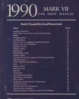 1990 Lincoln Mark VII Service Manual