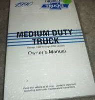 1990 Chevrolet Medium Duty Trucks Except C5H-C7H Owner's Manual