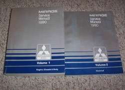 1990 Mitsubishi Mirage Service Manual