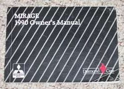 1990 Mitsubishi Mirage Owner's Manual