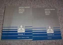 1990 Mitsubishi Montero Service Manual