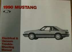 1990 Ford Mustang Electrical Wiring Diagrams Troubleshooting Manual