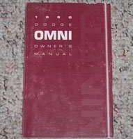 1990 Dodge Omni Owner's Manual