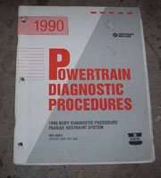 1990 Dodge Dynasty Passive Restraint System Body Powertrain Diagnostic Procedures