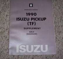 1990 Isuzu Pickup Saginaw Axle Service Manual Supplement