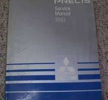 1990 Mitsubishi Precis Service Manual