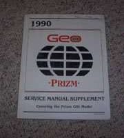 1990 Geo Prizm Gsi Service Manual Supplement