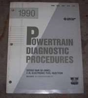 1990 Dodge Ram 50 2.4L Engine Powertrain Diagnostic Procedures