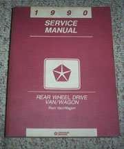 1990 Dodge Ram Van & Wagon Service Manual