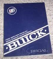 1990 Buick Regal 3800 Engine Service Manual Supplement
