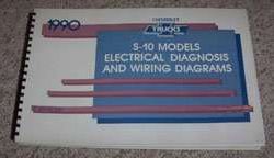 1990 Chevrolet S-10, S-10 Blazer Large Format Electrical Diagnosis & Wiring Diagrams Manual