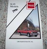 1990 GMC S-15 Truck & S-15 Jimmy Owner's Manual