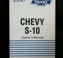 1990 Chevrolet S-10 Blazer Owner's Manual