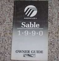 1990 Mercury Sable Owner's Manual