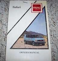 1990 GMC Safari Owner's Manual