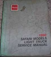 1990 GMC Safari Service Manual
