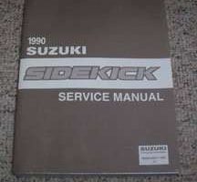 1990 Suzuki Sidekick Service Manual