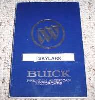 1990 Buick Skylark Owner's Manual