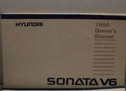 1990 Hyundai Sonata V6 Owner's Manual