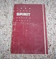 1990 Dodge Spirit Owner's Manual