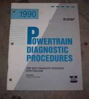 1990 Plymouth Acclaim Body Powertrain Diagnostic Procedures Manual