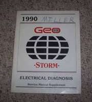 1990 Geo Storm Electrical Diagnosis Manual