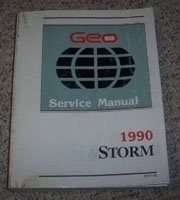 1990 Geo Storm Service Manual