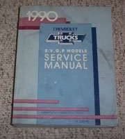 1990 Chevrolet P-Series Motorhome Chassis Service Manual