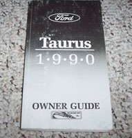 1990 Ford Taurus Owner's Manual