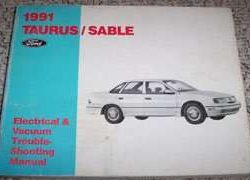 1990 Ford Taurus Electrical Wiring Diagrams Troubleshooting Manual
