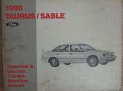 1990 Mercury Sable Electrical & Vacuum Troubleshooting Manual