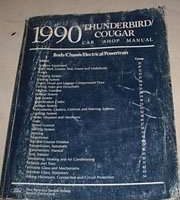 1990 Ford Thunderbird Service Manual