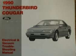 1990 Mercury Cougar Electrical & Vacuum Troubleshooting Manual