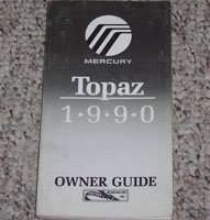 1990 Mercury Topaz Owner's Manual