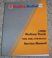 1990 GMC Topkick Medium Duty Truck Service Manual