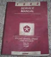 1990 Dodge Ram Van, Caravan & Grand Caravan Service Manual
