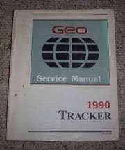 1990 Geo Tracker Service Manual
