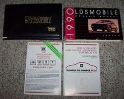 1990 Oldsmobile Toronado Trofeo Owner's Manual Set
