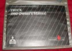 1990 Mitsubishi Truck Owner's Manual