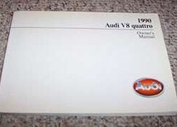 1990 Audi V8 Quattro Owner's Manual