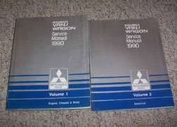 1990 Mitsubishi Van & Wagon Service Manual