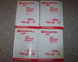 1990 Subaru XT Service Manual