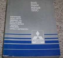 1990 Mitsubishi Mirage Body Repair Manual