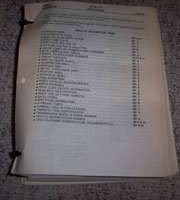 1991 Jeep Comanche Mopar Parts Catalog Binder