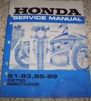 1993 Honda CB750 Nighthawk Service Manual