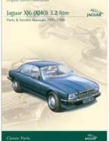 1991 Jaguar XJ6 (XJ40) 3.2L Parts & Service Manual DVD