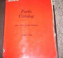 1994 Isuzu Rodeo Parts Catalog