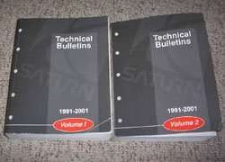 2001 Saturn L-Series Technical Bulletins Manual