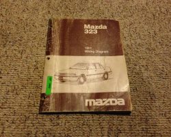 1991 Mazda 323 Wiring Diagram Manual