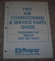 1991 Eagle Summit Air Conditioning & Service Parts Guide